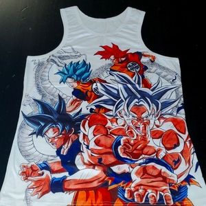 Dragonball Tank Goku Various Forms